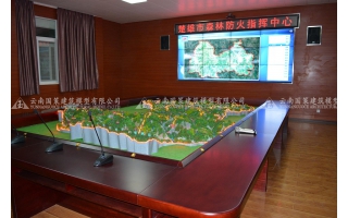 楚雄市森林防火指揮沙盤